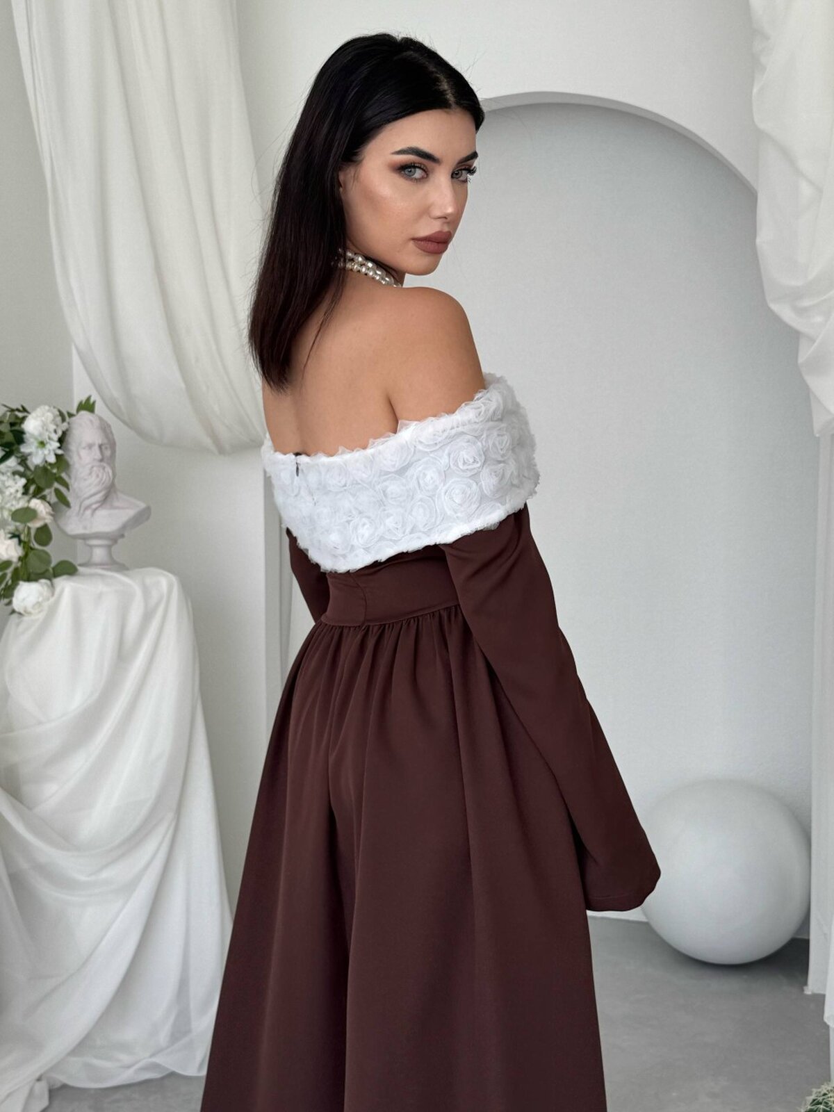 Rochie fără bretele Tulos
