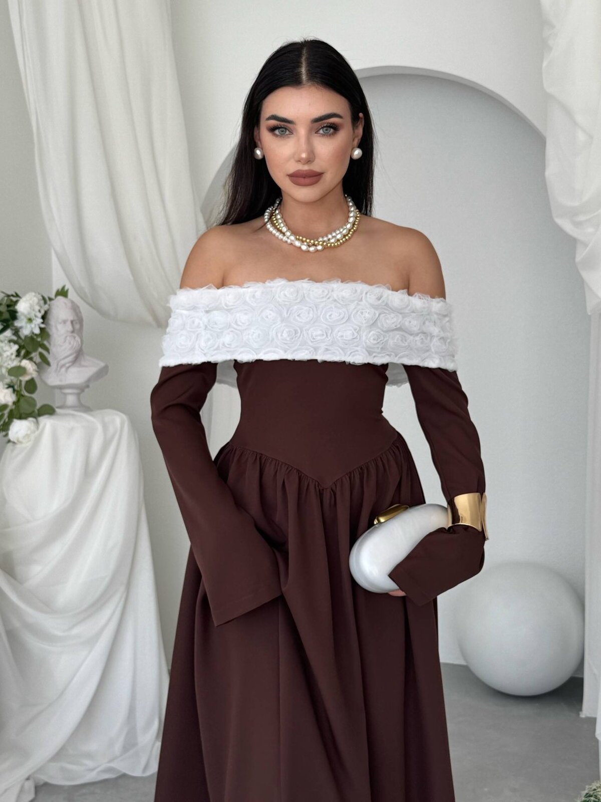 Rochie fără bretele Tulos