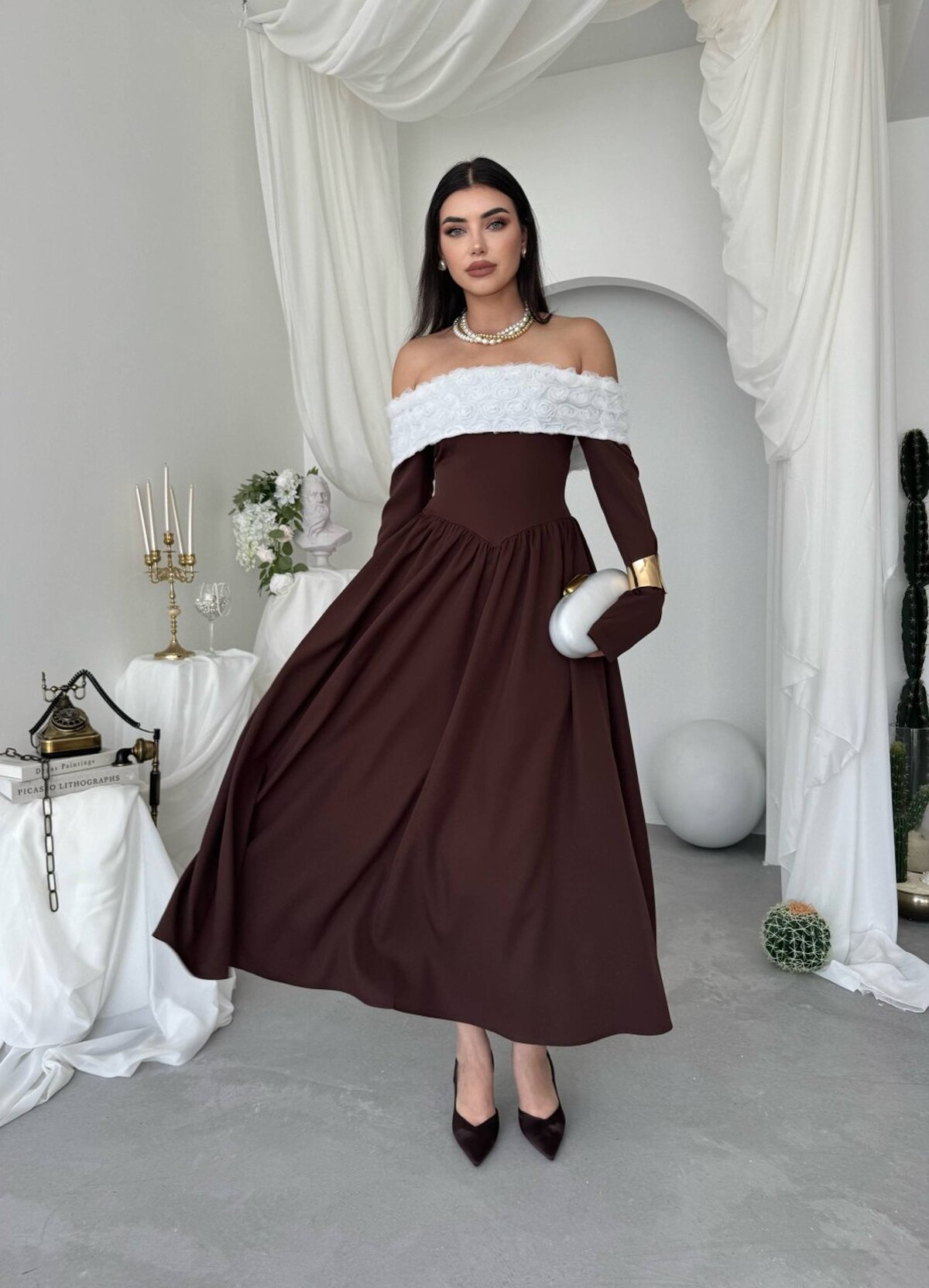 Rochie fără bretele Tulos