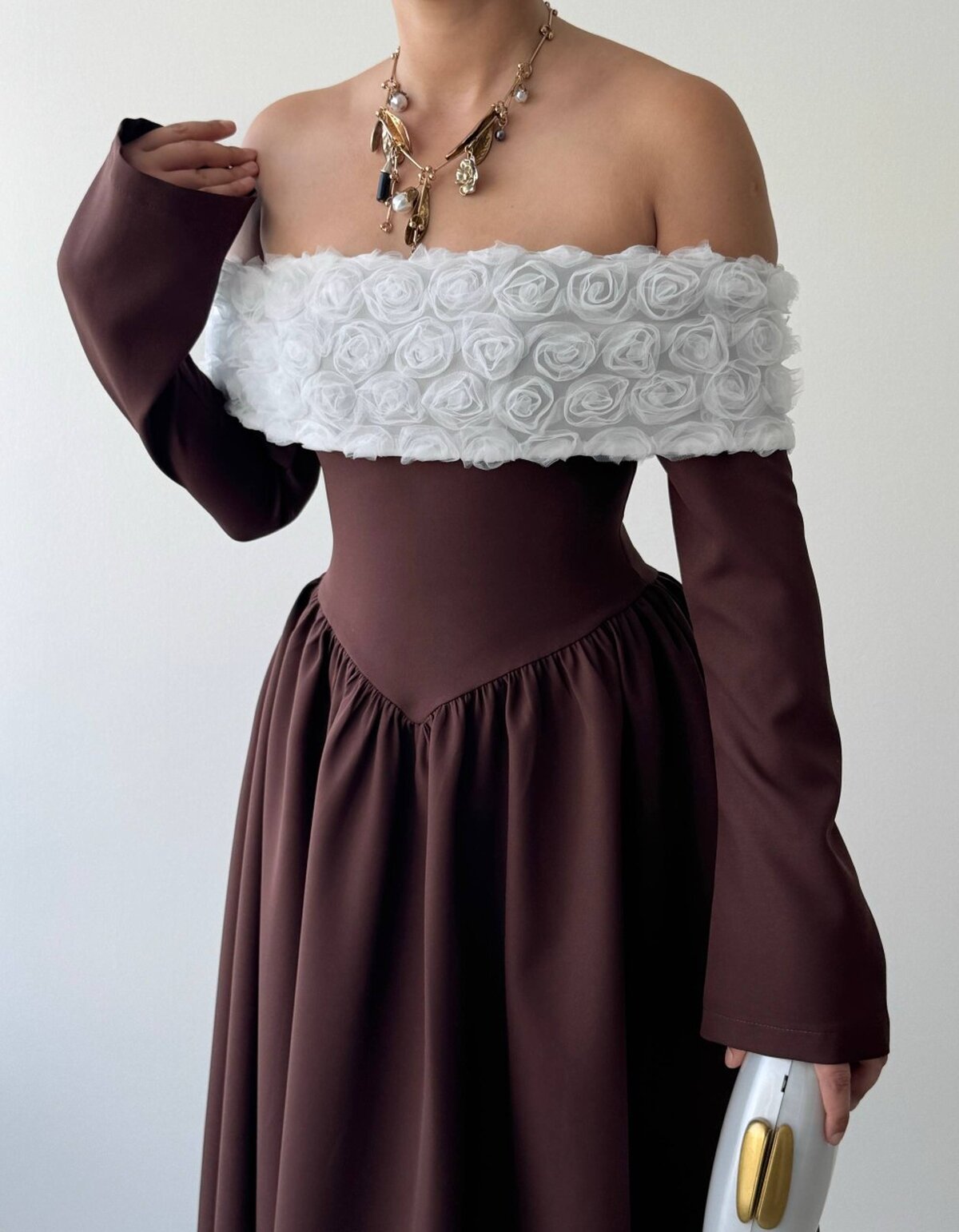 Rochie fără bretele Tulos