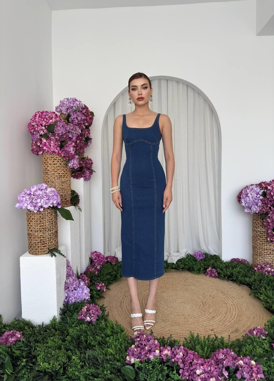 Rochie din denim Tuna