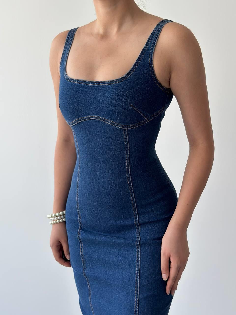 Rochie din denim Tuna