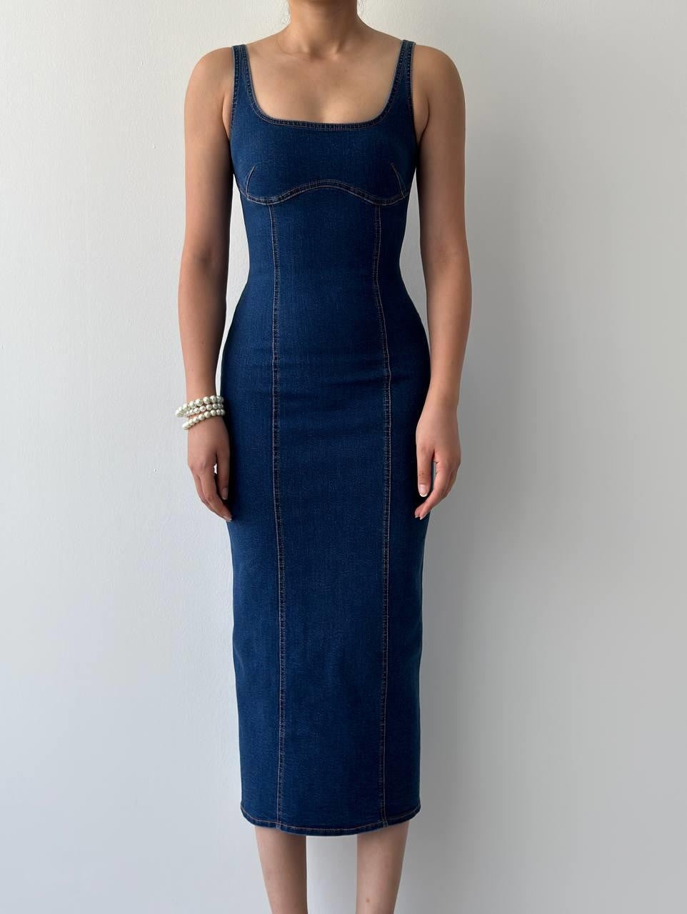 Rochie din denim Tuna