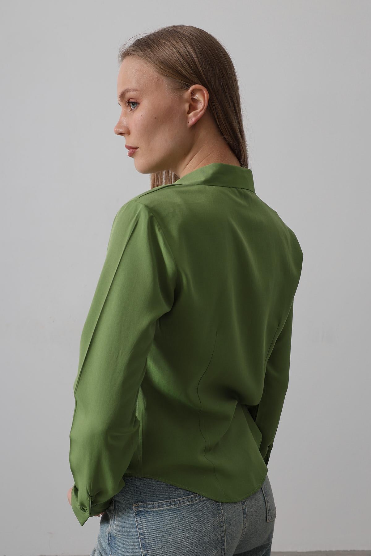 Cămașă Basic - Verde Vernil