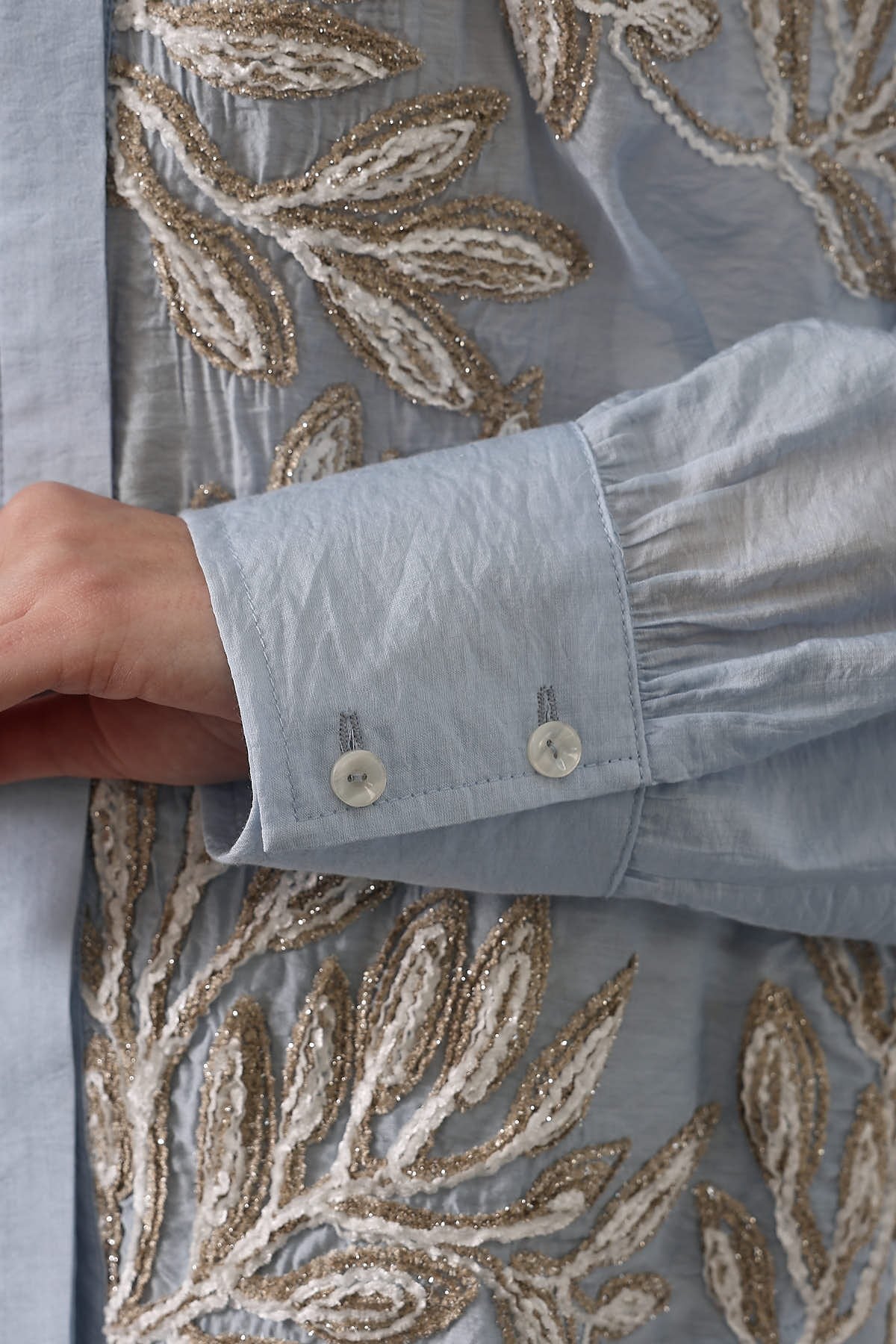 BLUZA MANGO - Albastru