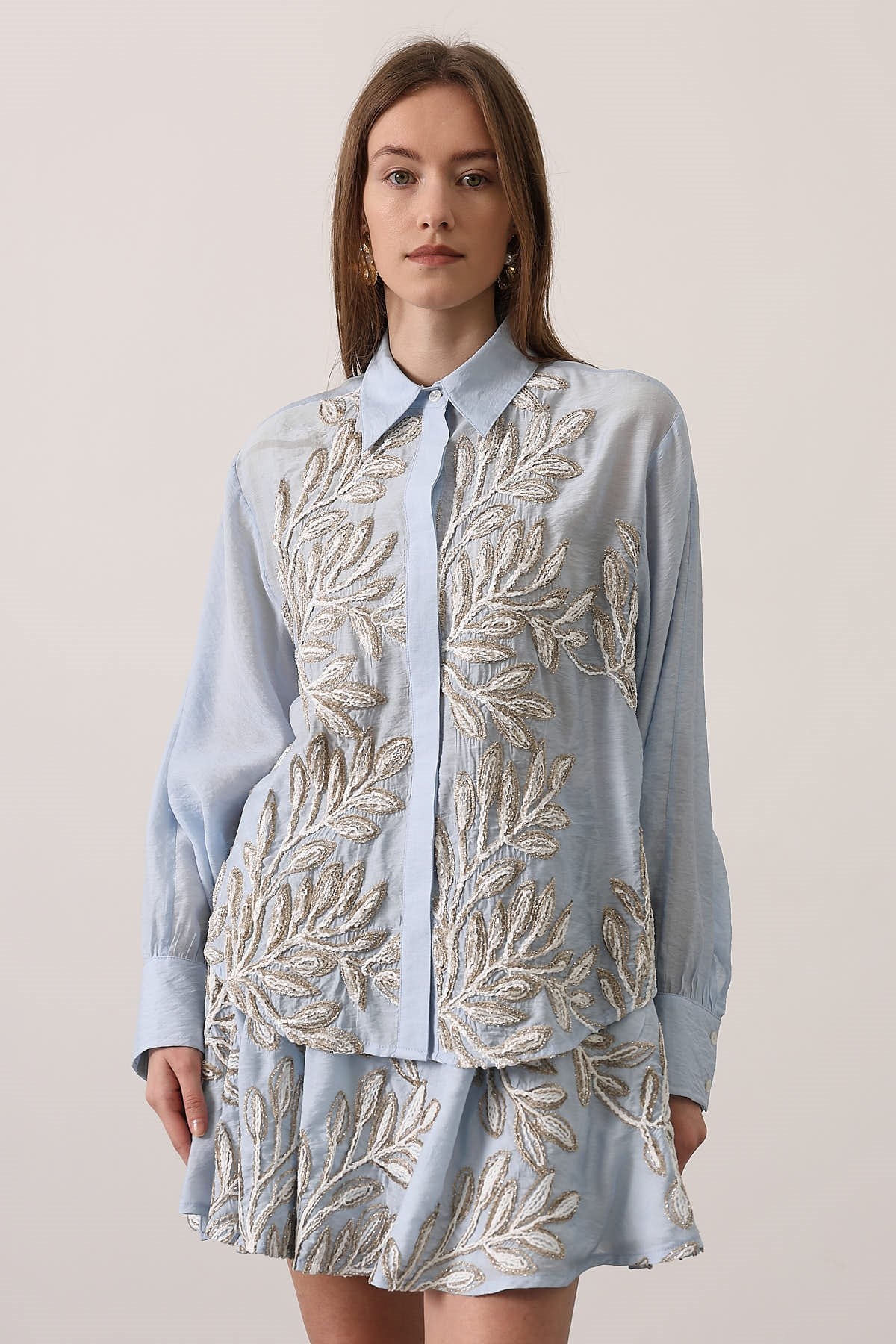 BLUZA MANGO - Albastru