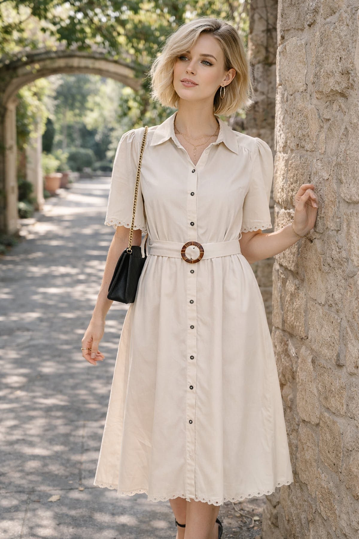 ROCHIE MISTO - Ecru
