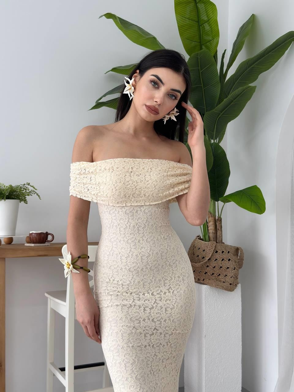 Rochie fără bretele Uyef