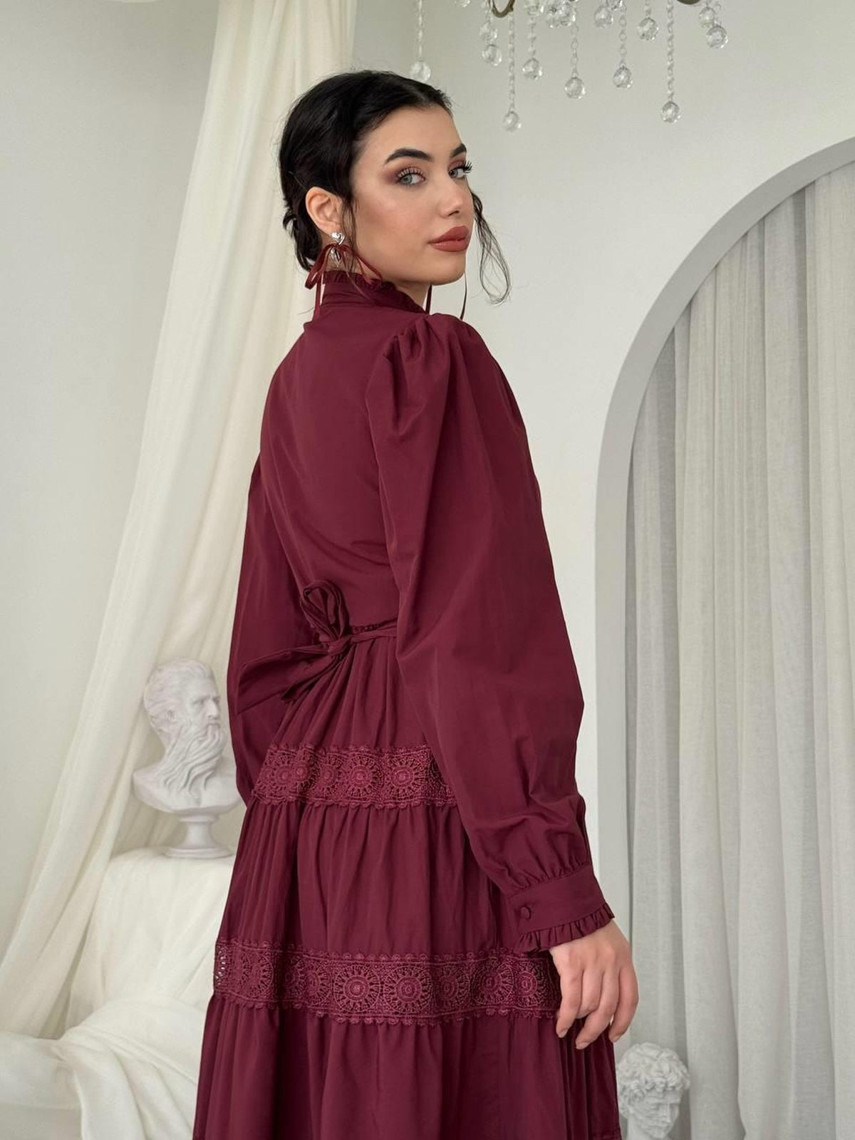 Rochie Verno cu Detaliu de Curea