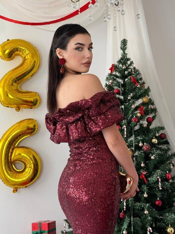 Vinta Straplez Elbise