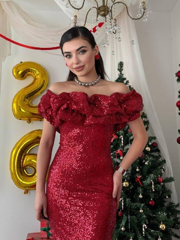 Vinta Straplez Elbise