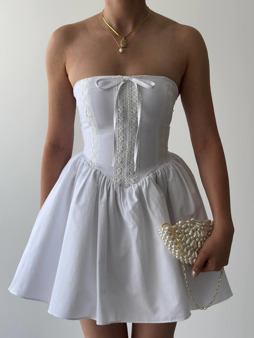 Rochie fără bretele Walf