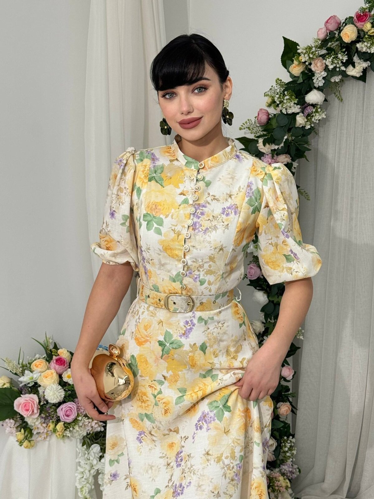 Rochie Woly cu detalii de centură