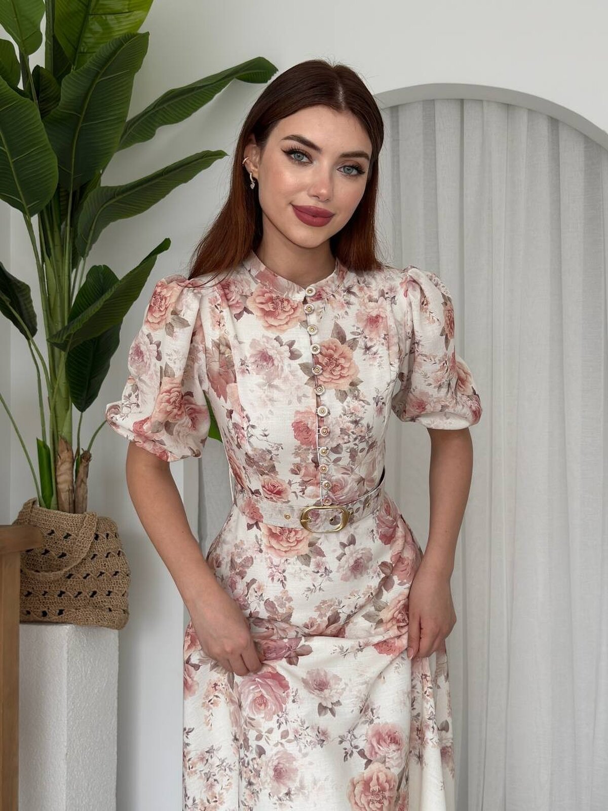 Rochie Woly cu detalii la talie