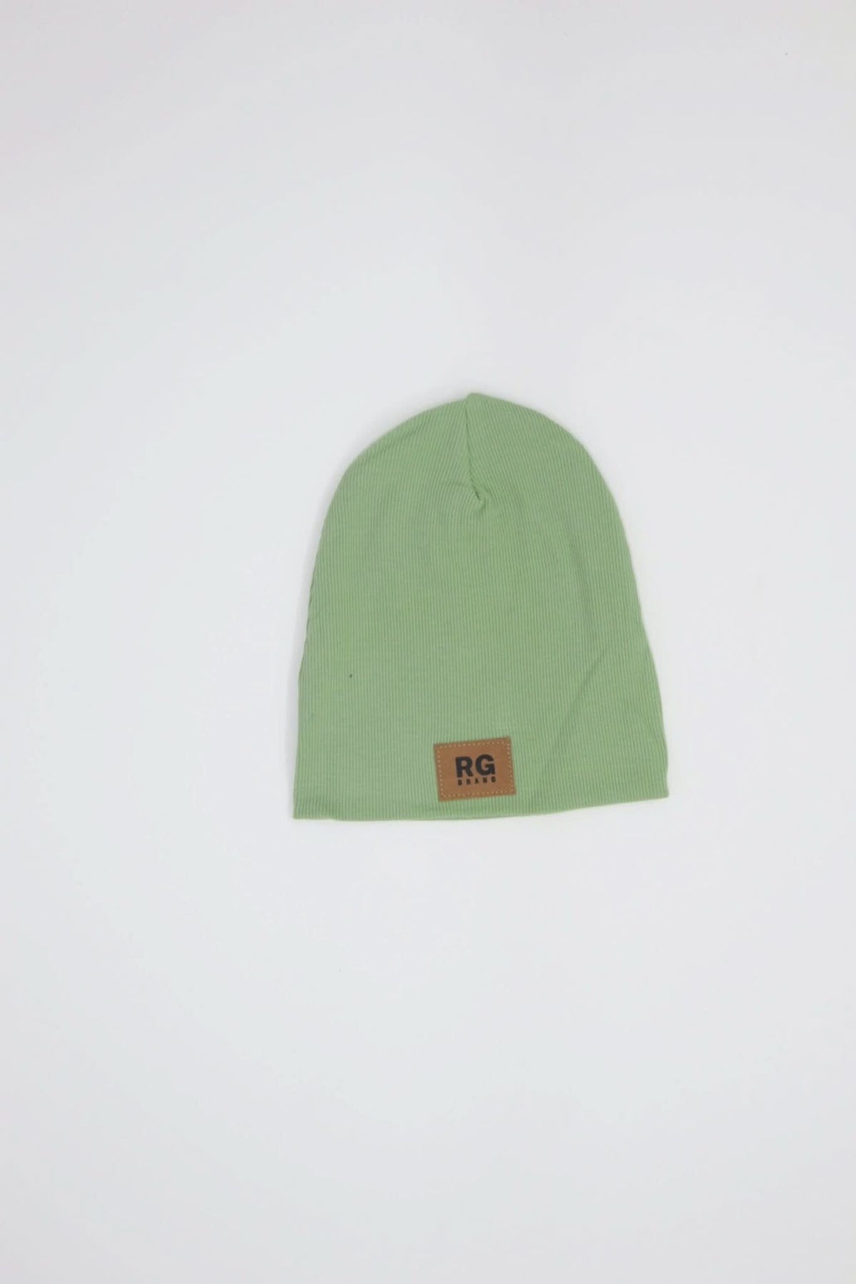 Yumuşak Etiket Detaylı Katlamalı Bere | RG Brand | 3–9 Yaş | RG1535 - HARDAL
