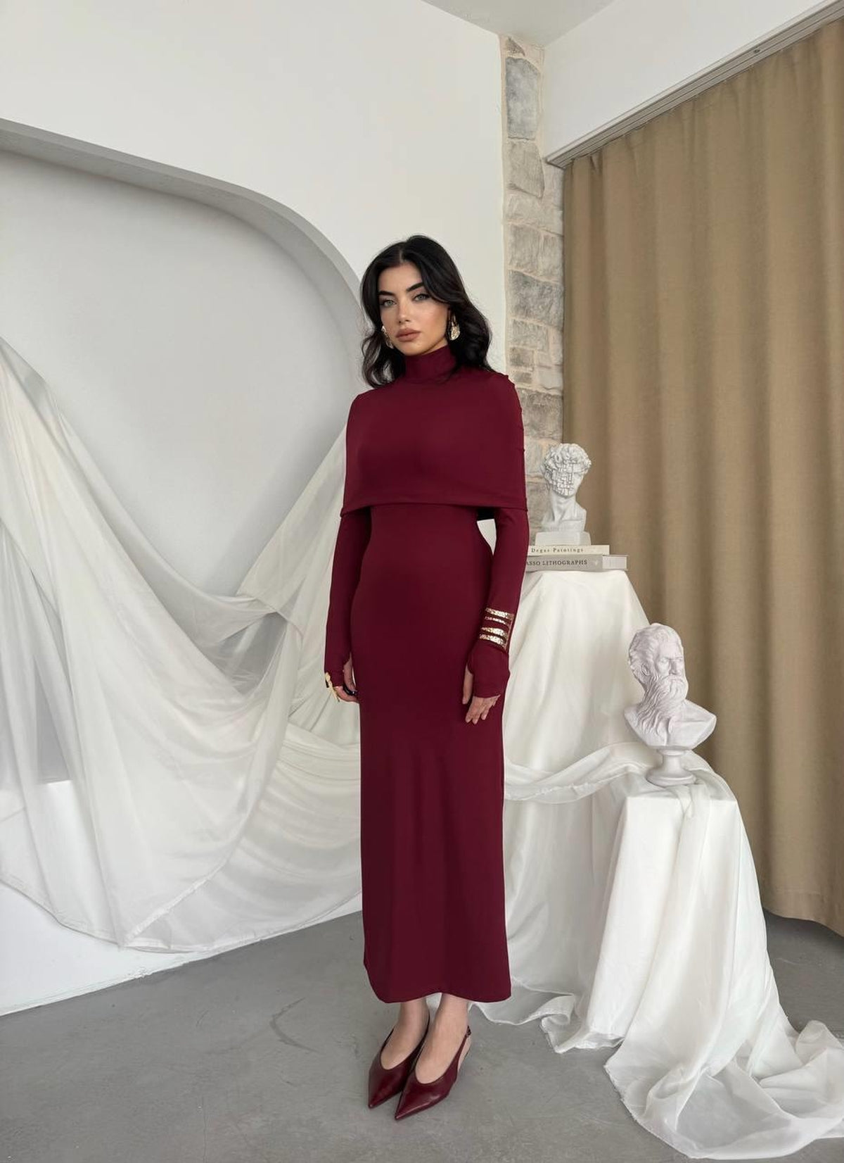 Rochie Zaria Pelerin
