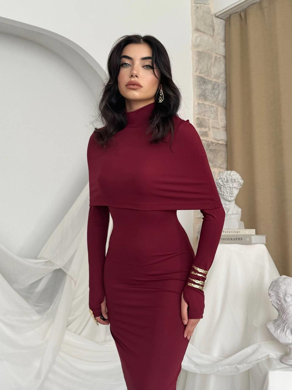 Rochie Zaria Pelerin
