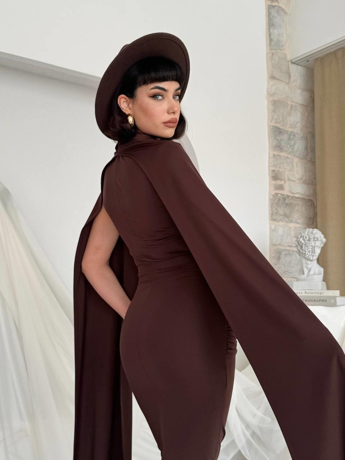 Rochie Zeyna cu Pelerină