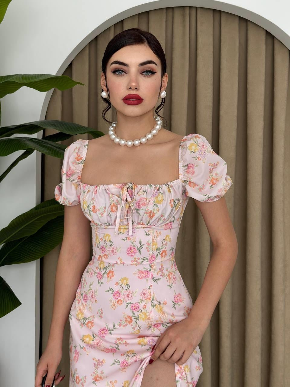 Rochie Zeze cu mâneci balon