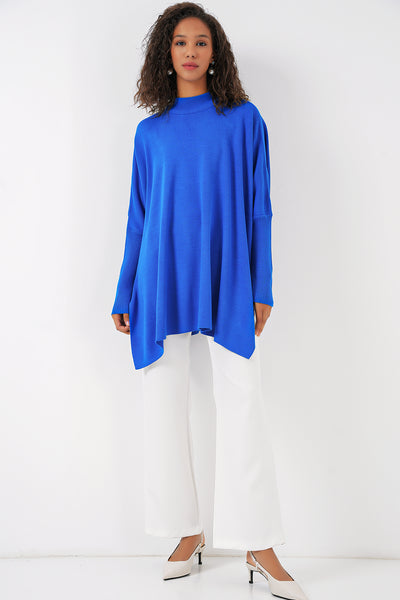 15783 Pulover Poncho cu șliț - A.SAKS