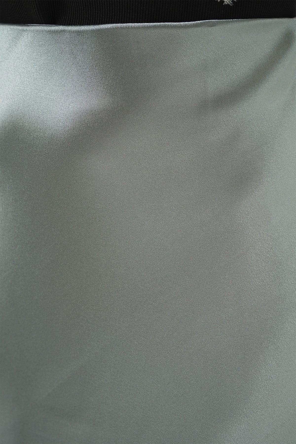 15806 Fustă Satin - Verde Măslină