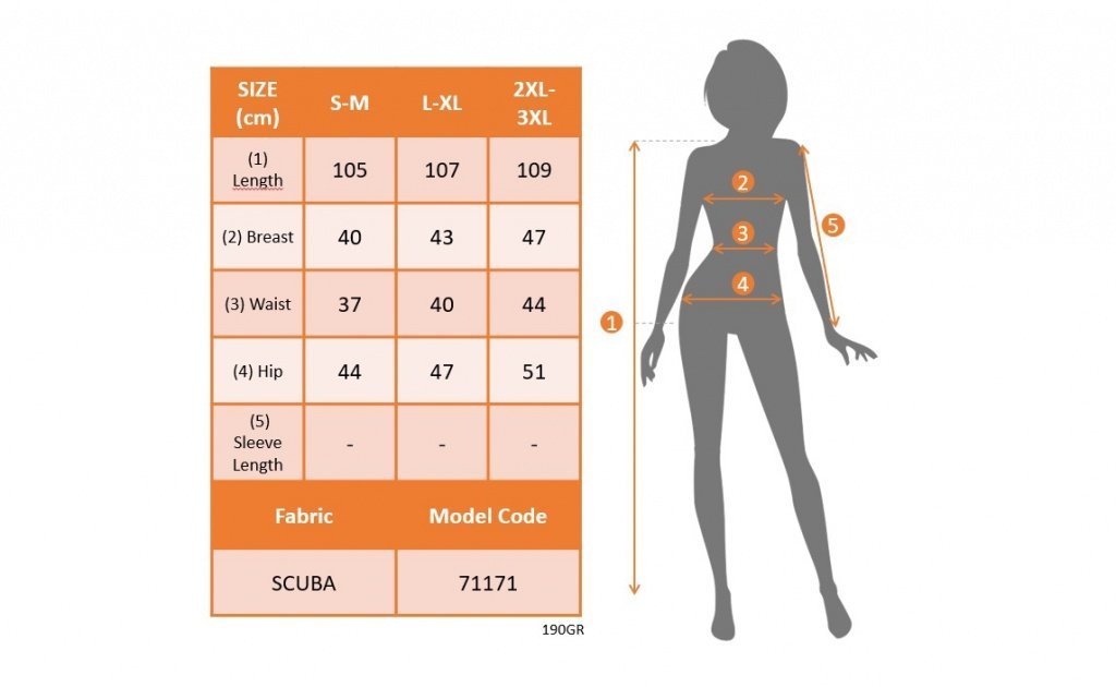 Rochie midi mulată din material scuba pentru femei, 26525