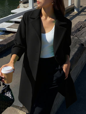Kaşe Kaban - Siyah