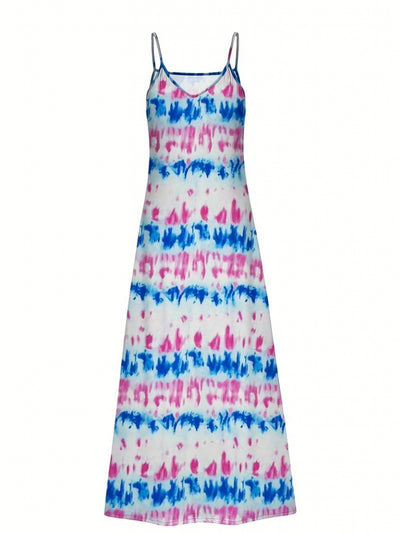 Rochie lungă Supreme cu bretele pentru femei, 18744
