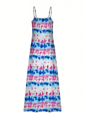 Rochie lungă Supreme cu bretele pentru femei, 18744