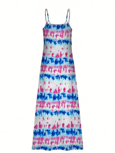 Rochie lungă Supreme cu bretele pentru femei, 18744