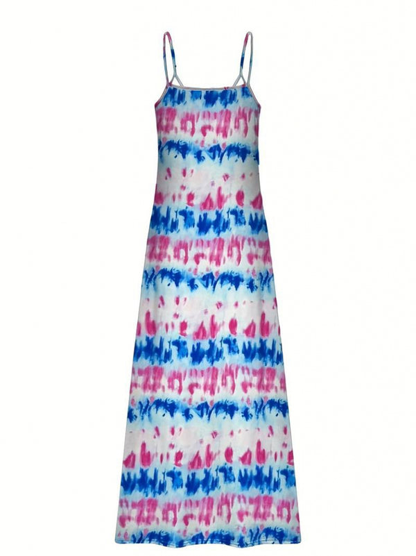 Rochie lungă Supreme cu bretele pentru femei, 18744
