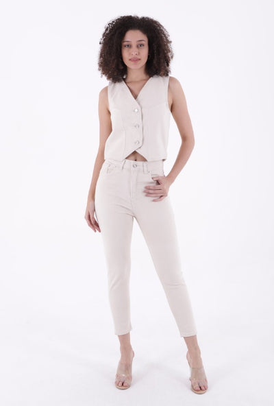 Kısa Boy Skinny Kot Pantolon 810