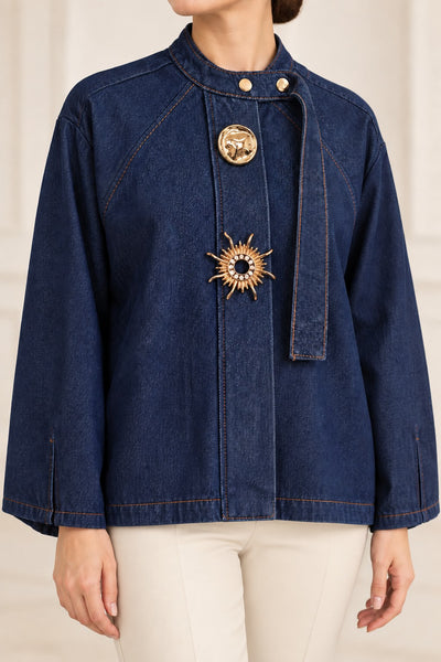 Jachetă cu mâneci raglan 6313