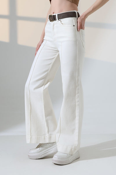 Pantaloni Denim Texturizati 7163