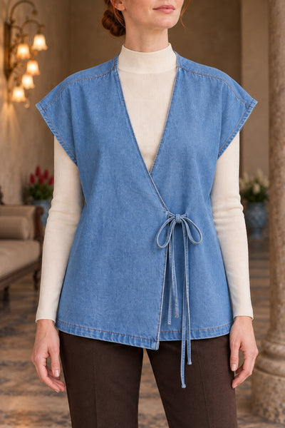 Lace-up Vest 6247