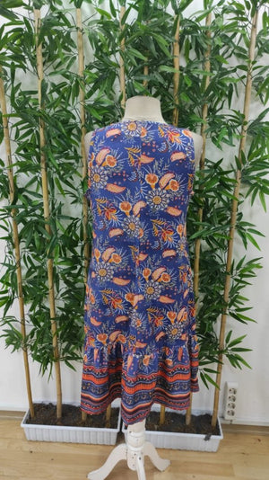 Rochie scurtă Supreme pentru femei, cu bretele, decolteu în V, model cu volane, 24197