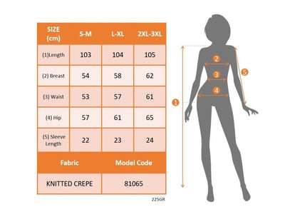 Rochie midi din crep tricotat, cu mânecă scurtă, guler rotund, model și curea, pentru femei, 33998