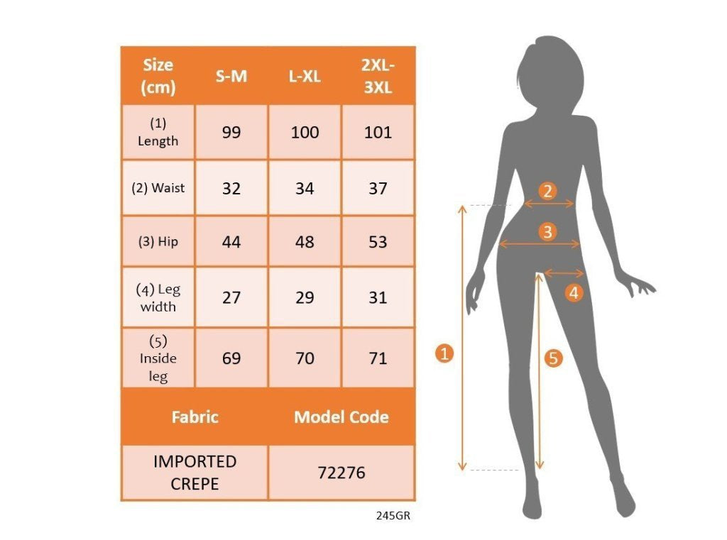 Pantaloni de damă din crep importat, cu talie înaltă, cu detalii florale, decupați cu laser, 30848