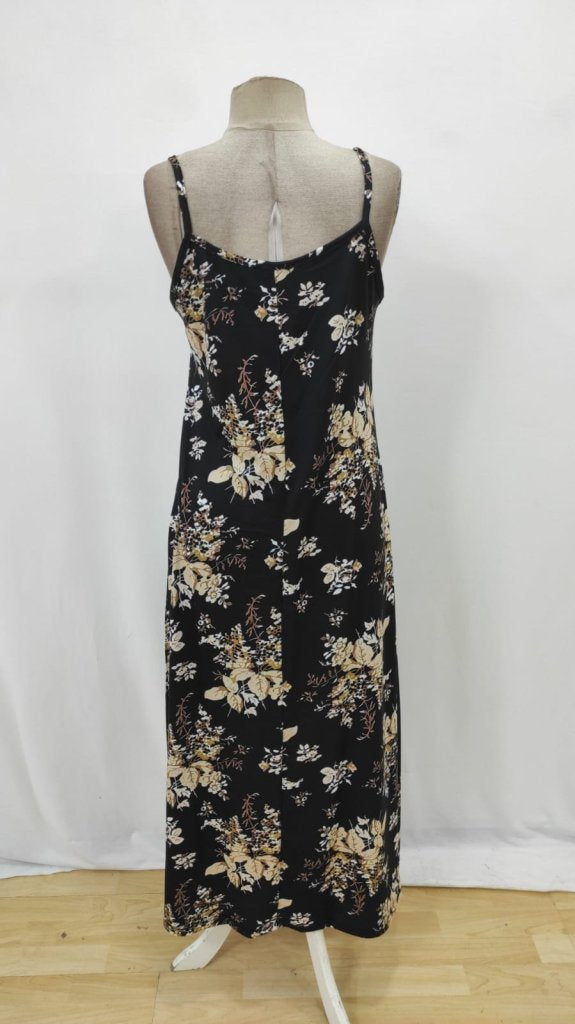 Rochie Supreme pentru femei, cu decolteu în V și model floral, cu bretele, 26355