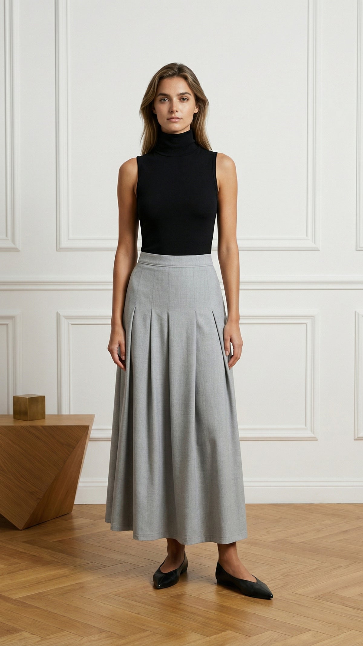 UMMAN SKIRT - Gri