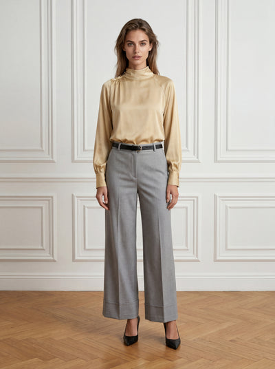 MOSCOW BELT PANTOLON - Gri