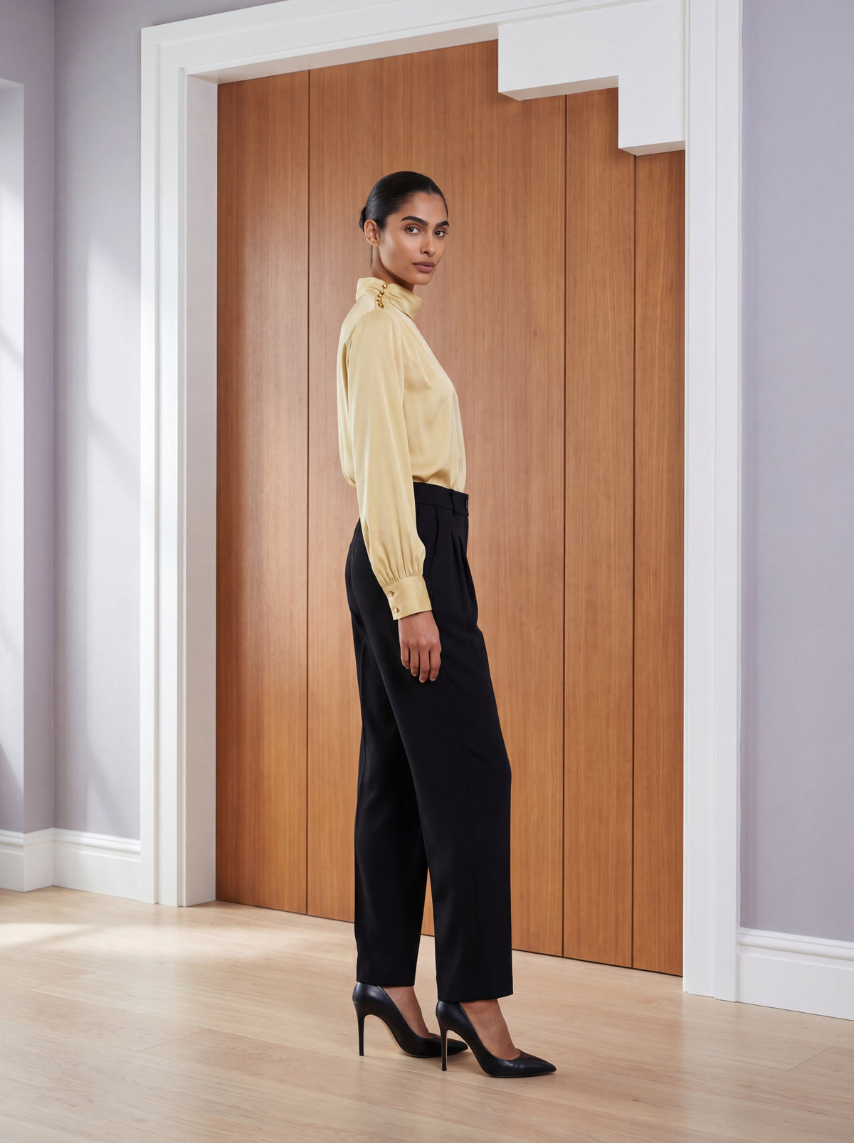 LIVERPOOL ELASTIC PANTOLON - Siyah
