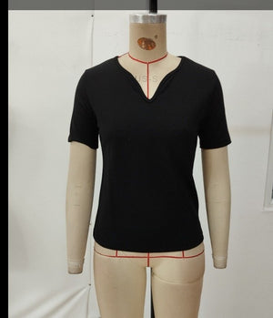 Rochie de damă din crep importat, cu mânecă scurtă și decolteu în V, 31425