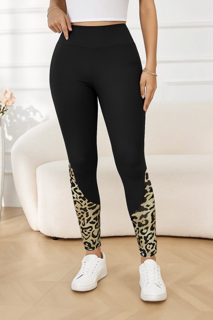 Pantaloni Dama cu Talie Inalta, cu Buzunare, din Neopren, 28916