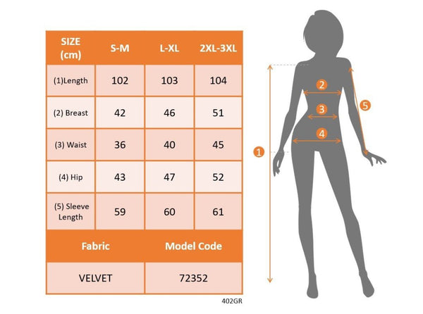 Rochie midi din catifea pentru femei, cu mânecă lungă, decolteu înfășurat, cu încrețituri laterale în față și detaliu încrucișat, 31159