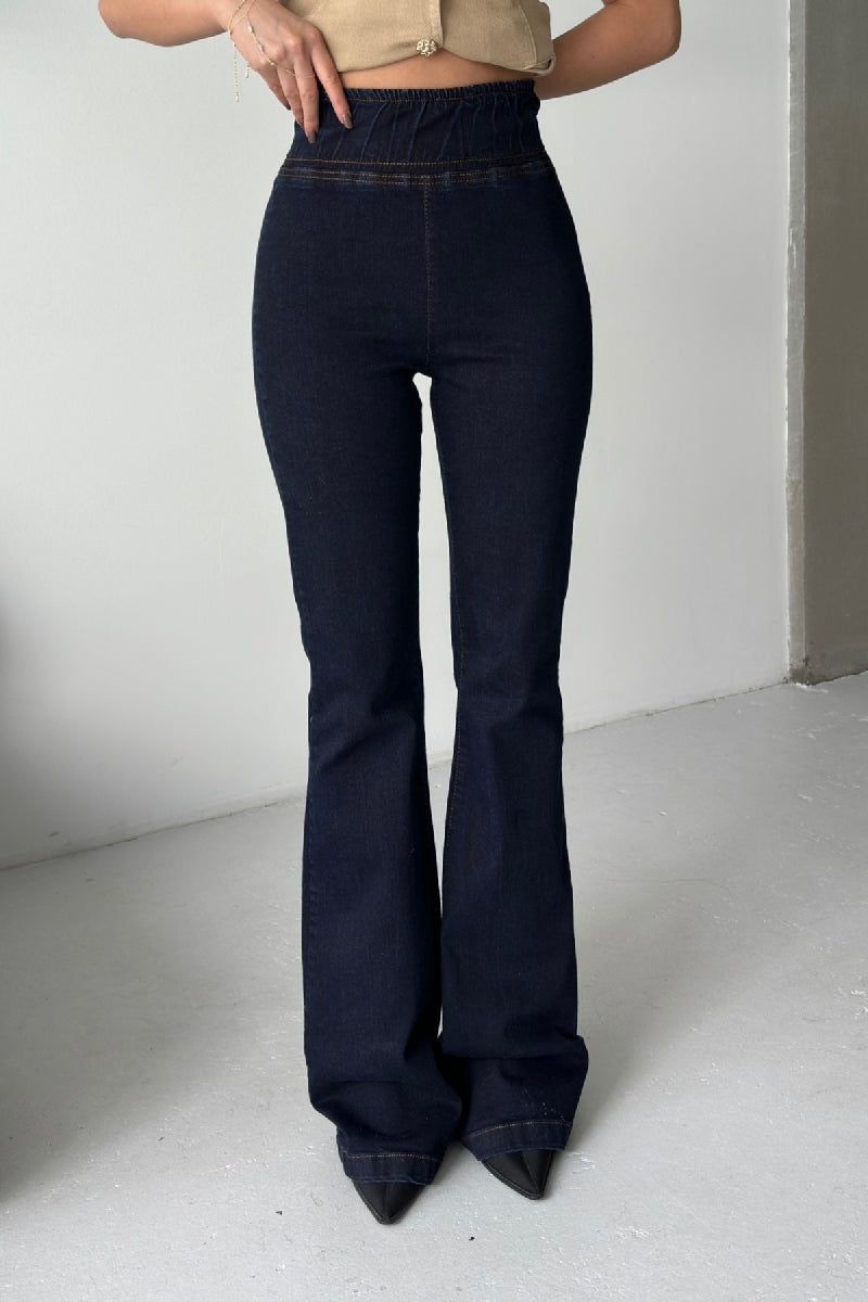 Beli Lastikli Tayt Pantolon 7086