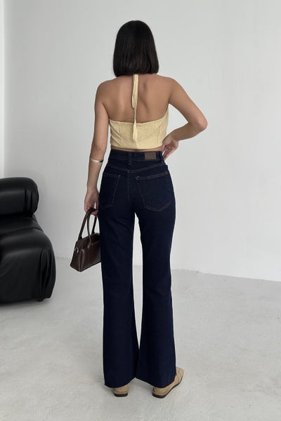 İspanyol Mom Fit Kot Pantolon 1706