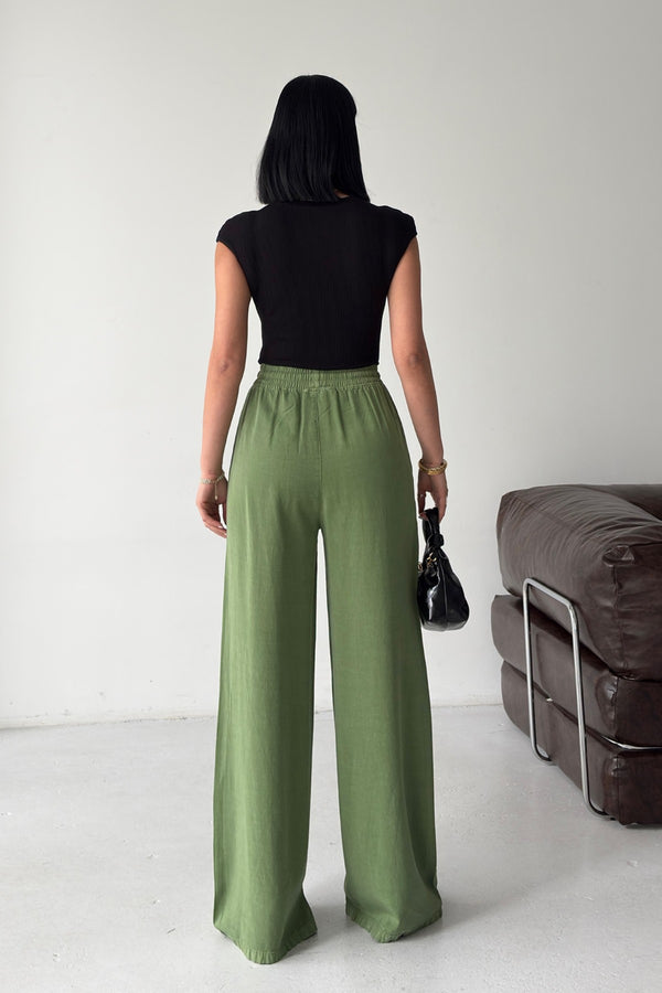 Pantaloni Palazzo elasticizați HS708