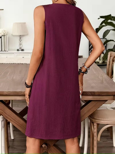 Rochie mini cu bretele și decolteu în V pentru femei, 34330