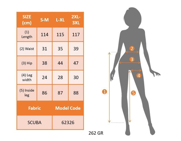 Colanți de damă cu talie înaltă, din plasă, model scuba lateral, 34253
